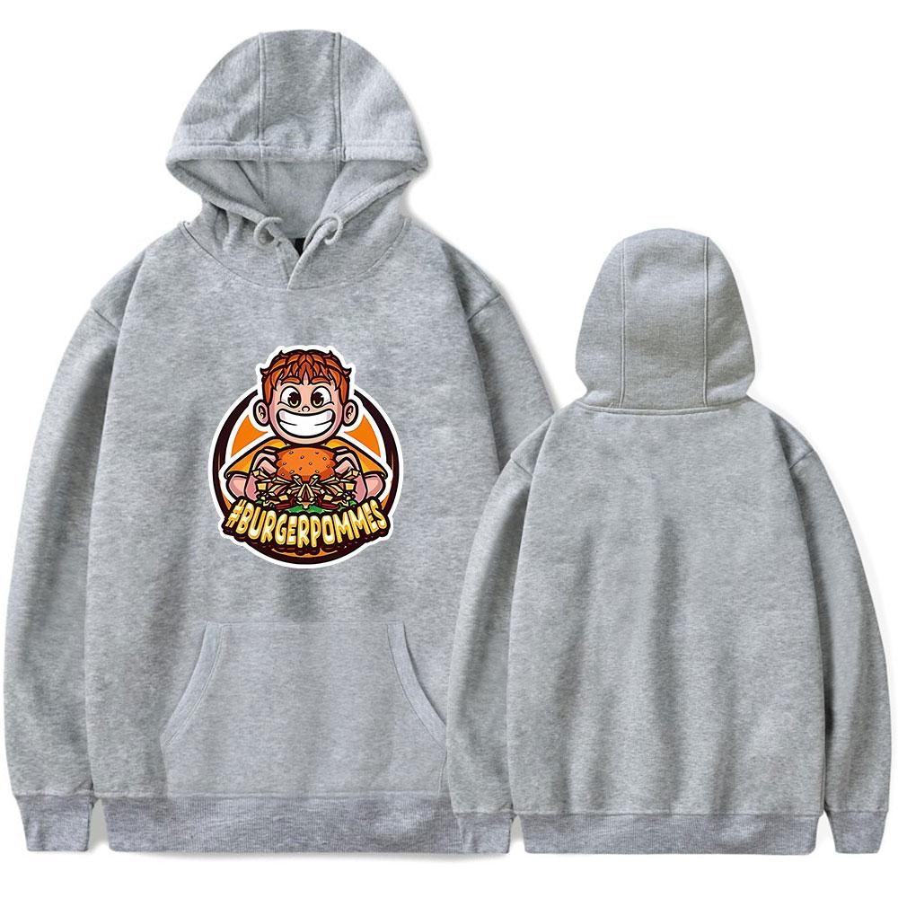 6 Farben Mode Burgerpommes ICrimax Print Kleidung Streetwear Frauen Männer Hoodies Sweatshirt Mode Mit Kapuze Langarm Pullover Tops