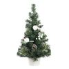 20/30/40cm DIY Christmas Desktop Tree with Ornaments - Potted Decorations