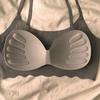 Seamless Ice Silk Sports Camisole with Built-in Bralette