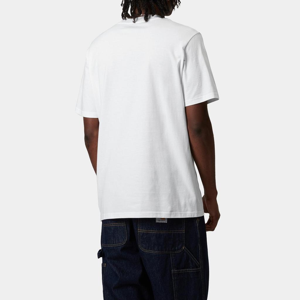 Carhartt WIP Script Short Sleeve T-Shirt 'White' Men's I035700-00A-XX