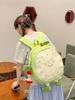 Creative Cartoon Watermelon Backpack: Trendy, Cute, and Spacious for Students of All Ages. Ideal for School and Travel.