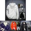 Premium Quality Men's Casual Hooded Coat Slim Fit Jacket Stylish Windbreaker Hoodie