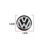 For VOLKSWAGEN VW 2025 For VW POLO 14mm Car Key Emblem Stickers Auto Control Key Logo Accessories For Volkswagen Touran Golf-4 5