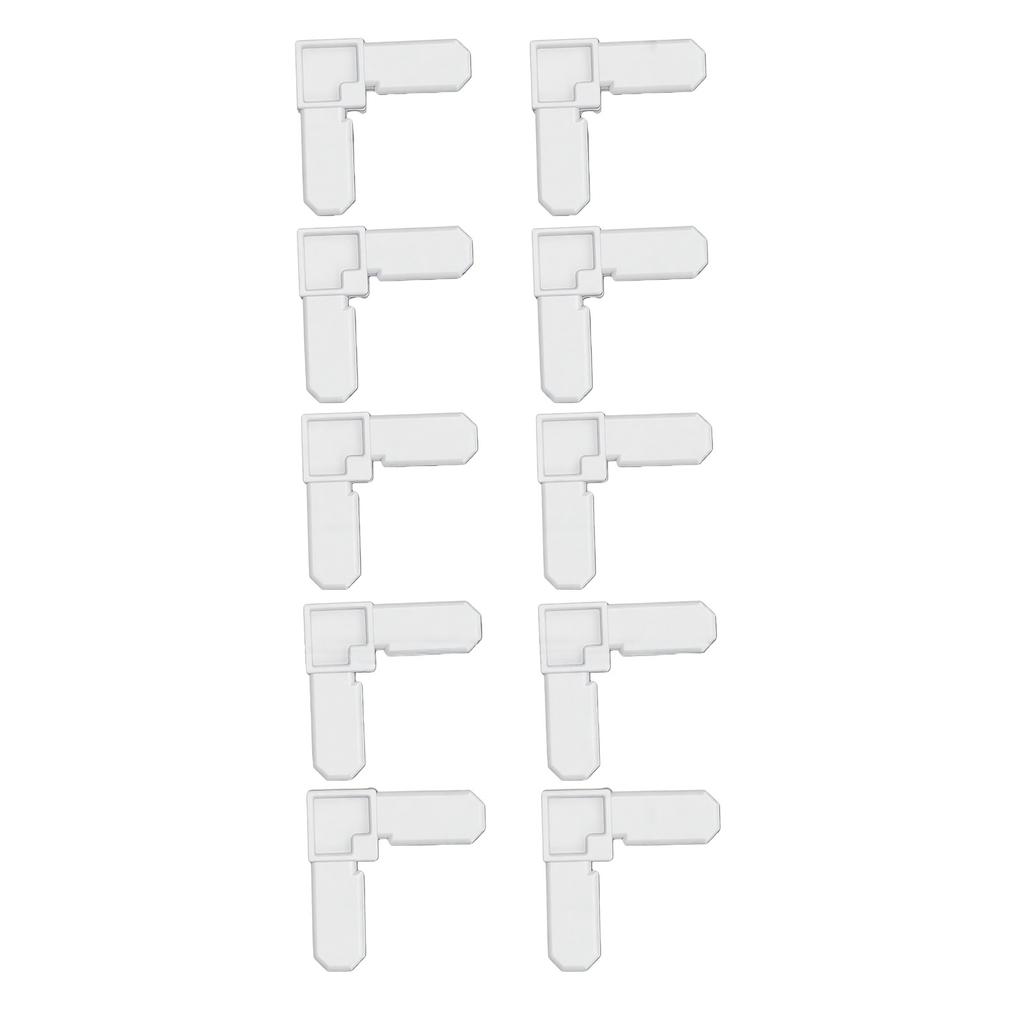 20PCS Plastic Screen Frame Corners Replacement 5 16in X 3 4in Easy Installation for Screen Frame Repair