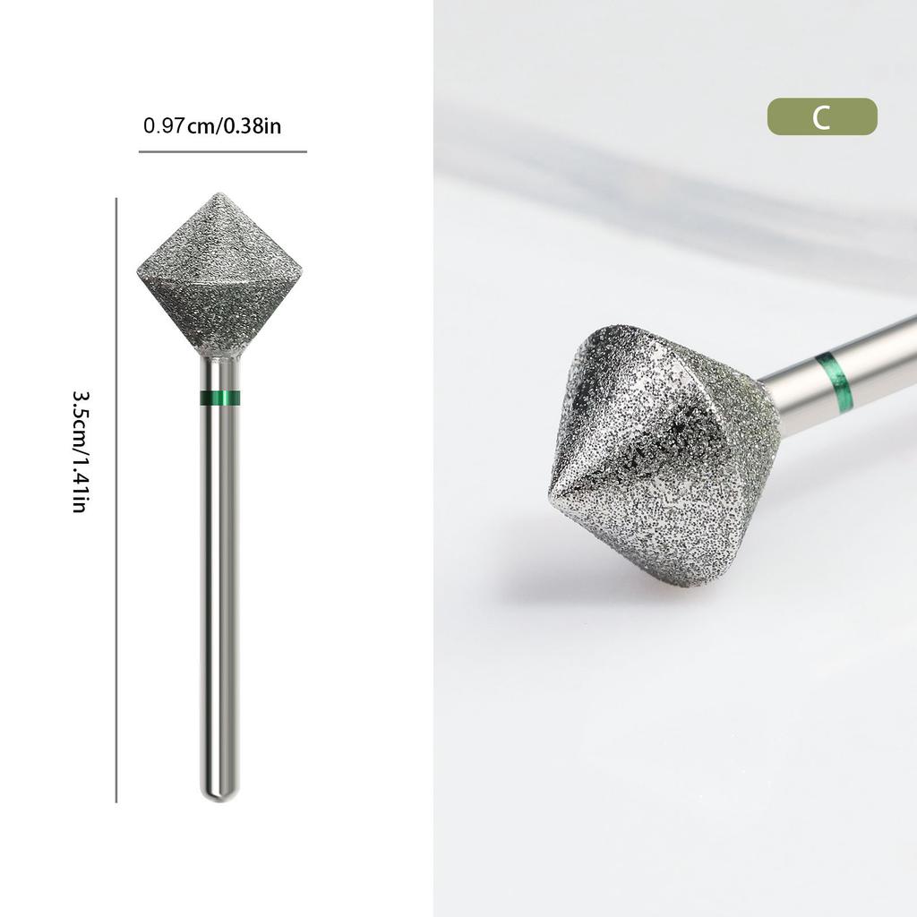 Diamond Nail Drill Bits Milling Cutter For Manicure Rotary Burr Electric Drill Accessories Tool Nail Art Equipment Accessory