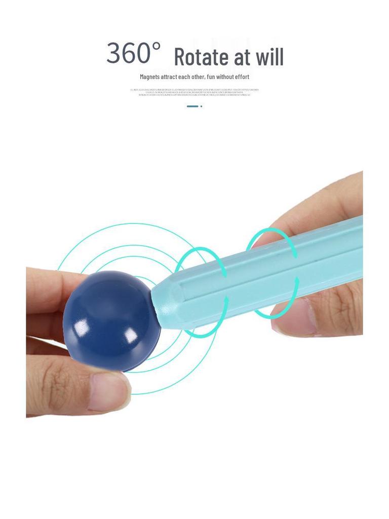 Large Magnetic Building Blocks for Children's Play and Relaxation