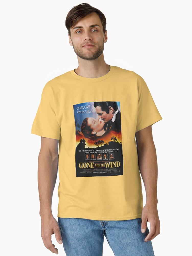 Gone with the Wind Mens Womens Clark Vivien The Wind Gone With The Wind Christmas Classic T-Shirt