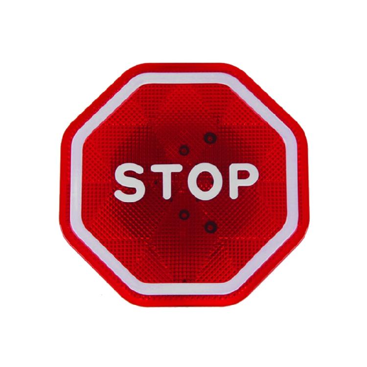 Bright Red Blinking Helper Gadget Garga Led Stop Sign Parking Assistant Sensor