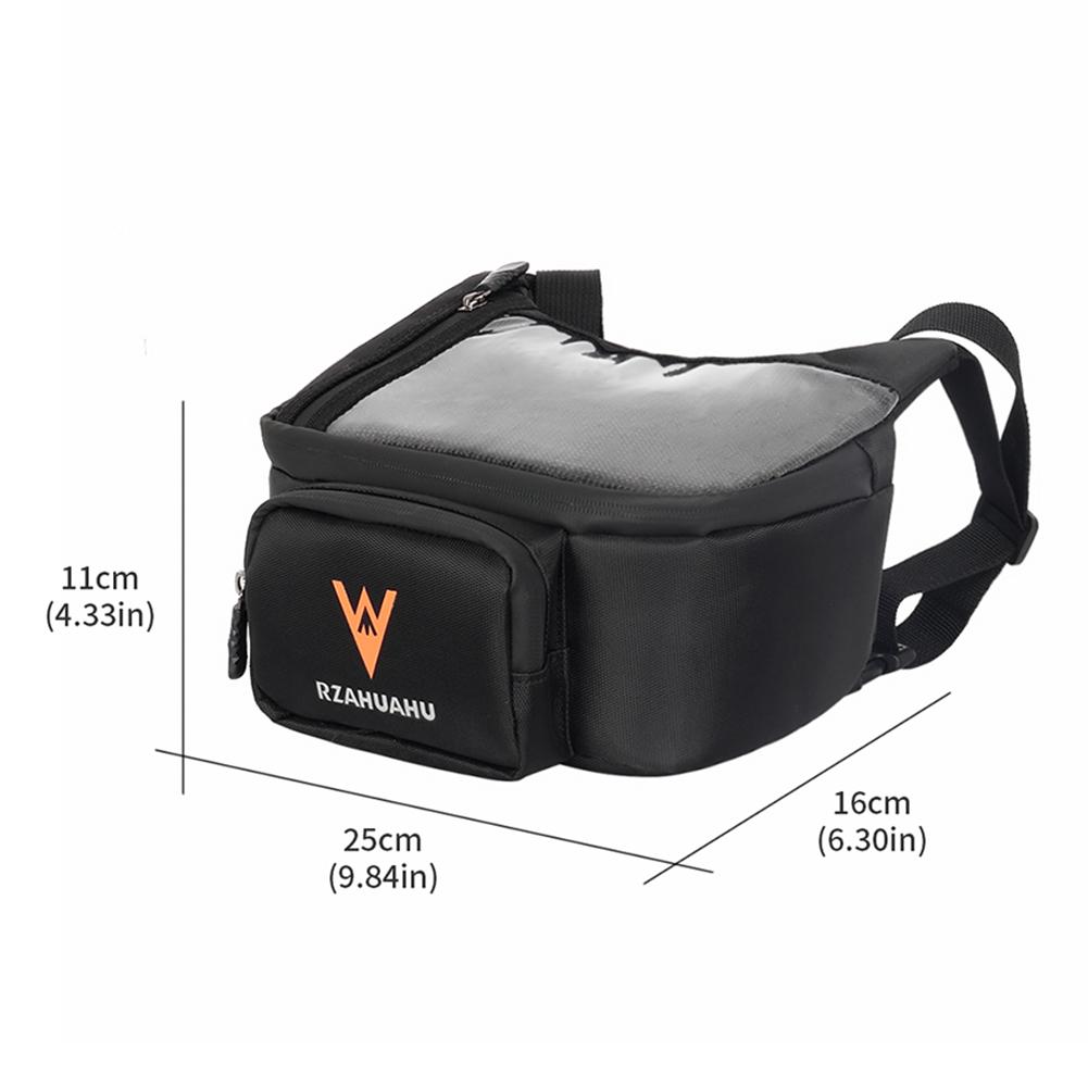 Touch Screen Motorcycle Handlebar Bag Large Capacity Motorcycle Front Bag Multifunction Waterproof Motorbike Accessories
