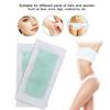 40pcs Wax Strips Kit Double Sides Fast Hair Remover Strips with Cleaning Pads for Armpit Arm Legs