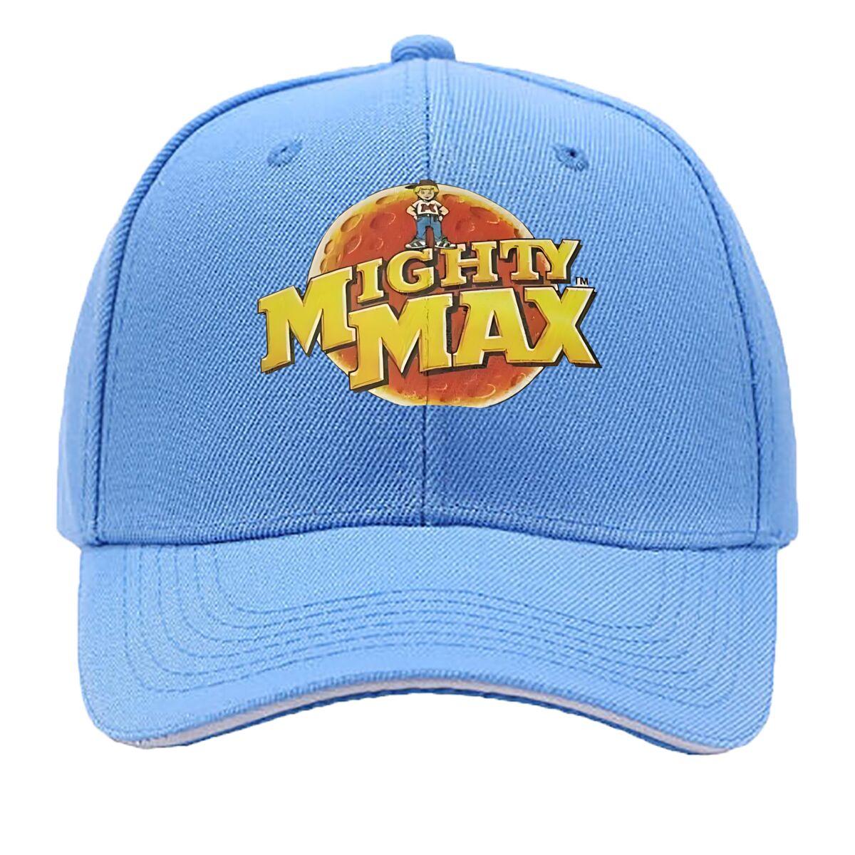 

Mighty Max Starts Hero Quest Hip Hop hat Fashion Outdoor Sports Sandwich Baseball Cap One Size світло-синій колір