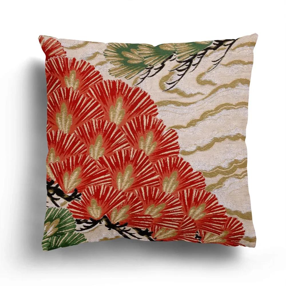 Home Decor Exotic Asian Patterns Pillow Covers For Home Pattern Cushion Cover Suitable For Sofa Bedroom Car Pillow Cover