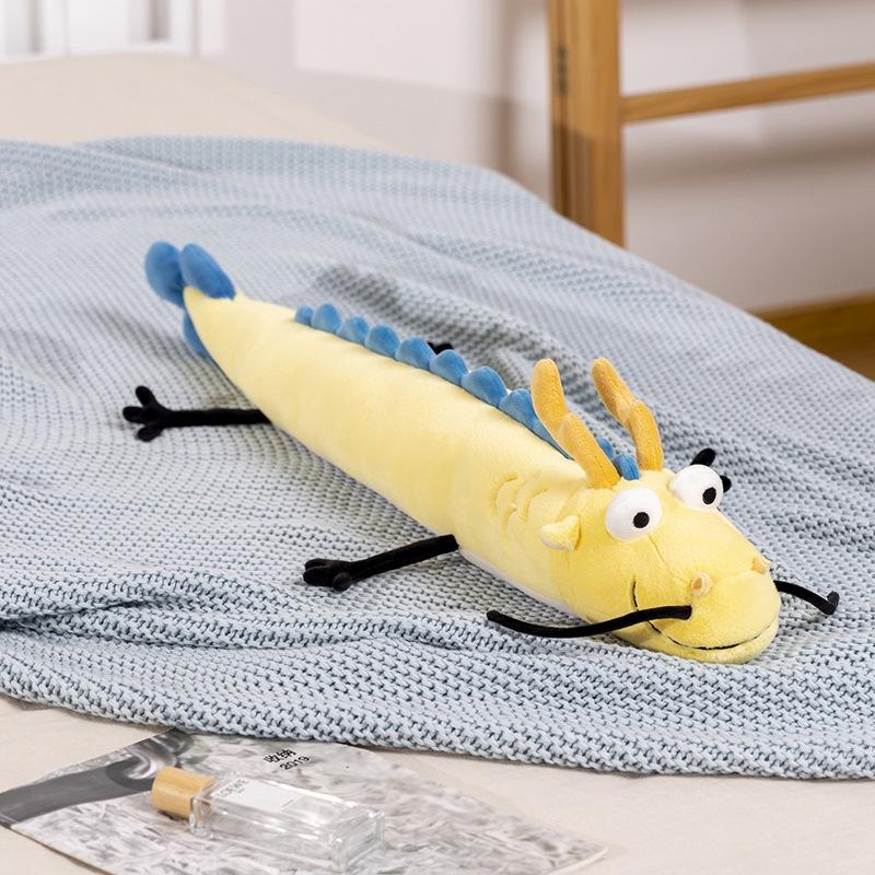 Little Cucu Dragon Dad Plush Cartoon Pillow Toy Soft Short Plush 100cm 125cm 145cm