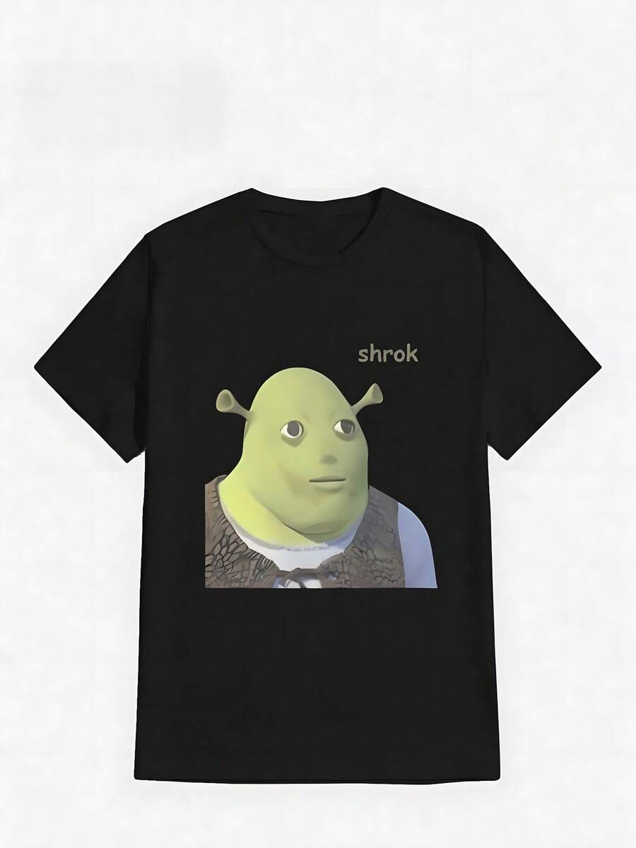 

Unisex s Summer Short Sleeve English Letter Graphic Print T-Shirt XXL