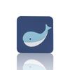 Ruhan Whale Heat-Resistant Rubber Coasters (Set of 5)
