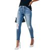 Women's Denim Classic Versatile High Waist Fashionable Trousers