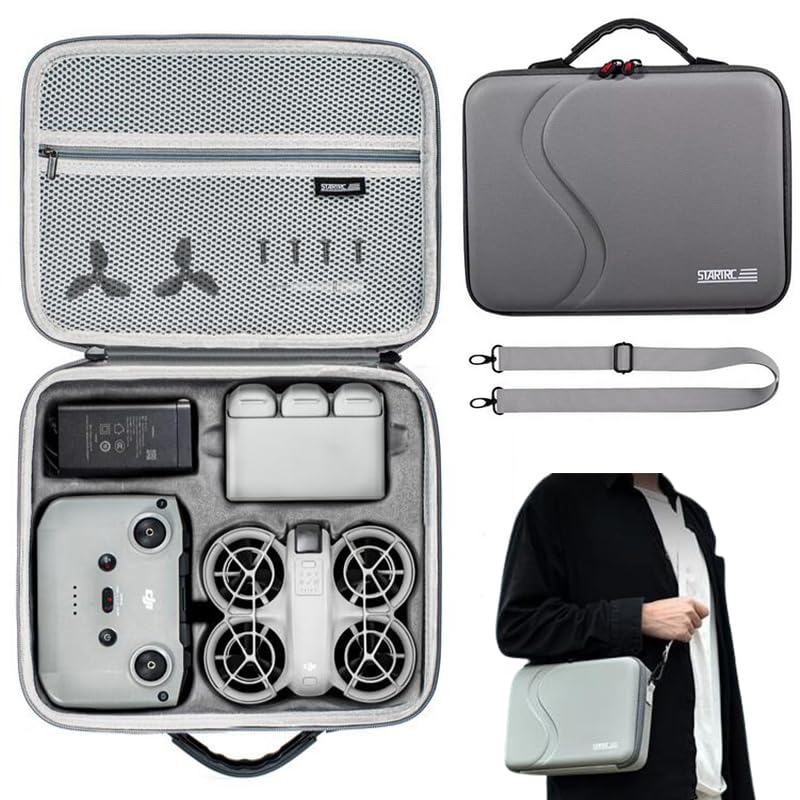 DJI Neo Drone Storage Case, Carrying Case, Waterproof Storage Bag, Portable Shoulder Bag, Travel Case for DJI Neo and Fly More Combo