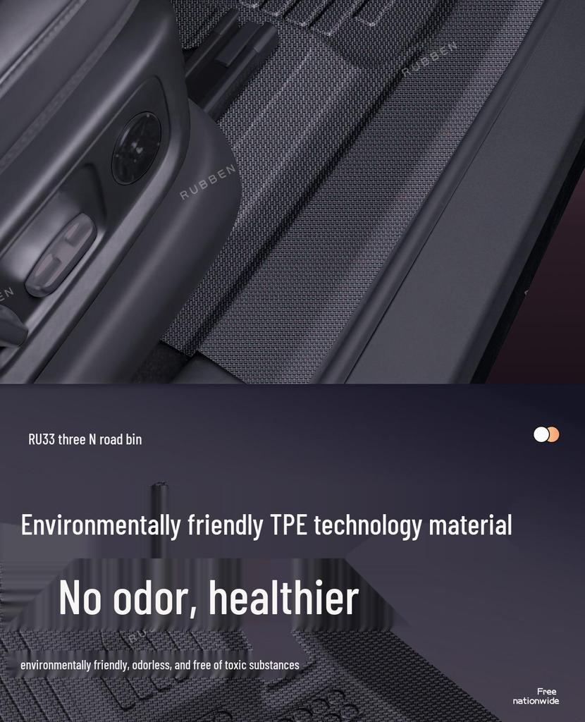 Xiaopeng G6 2024-2025 Custom TPE Door Sill & Full Coverage Double Layer Floor Mats