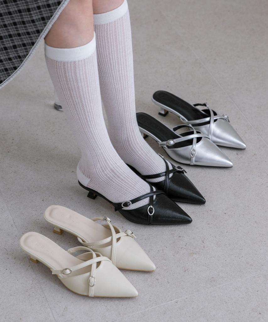 Edel9 Caryn Strap Mule 5Cm