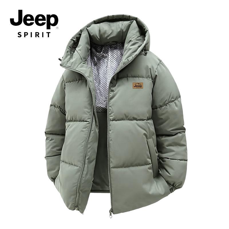 JEEP SPIRIT Unisex Hooded Padded Winter Jacket