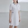 New FILA Short Sleeved Dresses Women's White F11W121310FWT