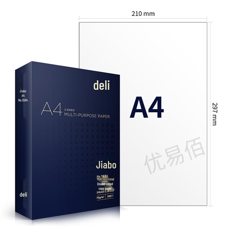 Deli Rhine 7419 Double-Sided 80G Printing Paper - Student & Office Use