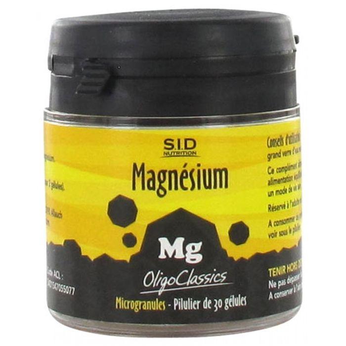 SID Nutrition Oligo Classics Magnésium 30 gélules