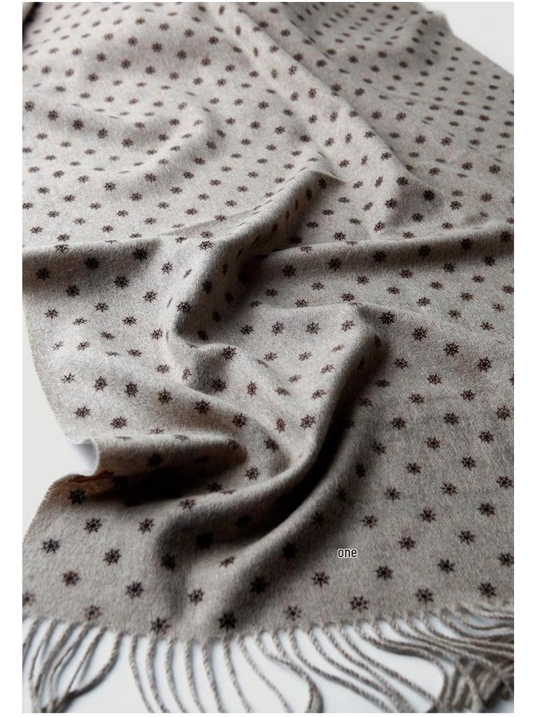 Reversible Cashmere Scarf/Shawl for Women: Thick, Warm, Multi-purpose for Autumn & Winter