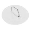 4 Pcs Inflatable Boat D  Pad Patch PVC   Marine Stainless Steel Fixed Buckle(Yellow )