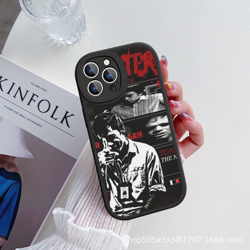 Custodia per Telefono Dexter Morgan Per IPhone 11 12 13 14 15 16 Pro Max Plus Copertura in Pelle