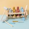 Wooden Fishing And Groundhog Children Puzzle Toys For Early Childhood Learning