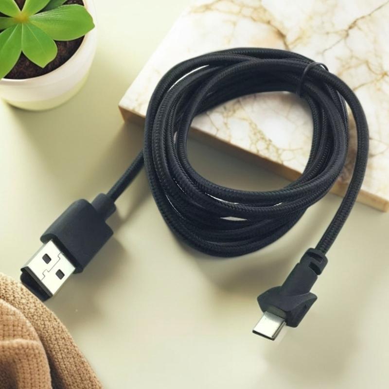 Durability USB C Chargers Wire For Seiren V2Pro Mic Music Equipment Type C Charging Cable Flexible And Lightweight