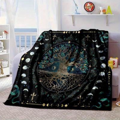 Tree Of Life Mandala Blanket Flannel Blanket Throw Blanket Sofa Cover Blanket Soft Premium Blanket Picnic Blanket Tv Blanket Gifts