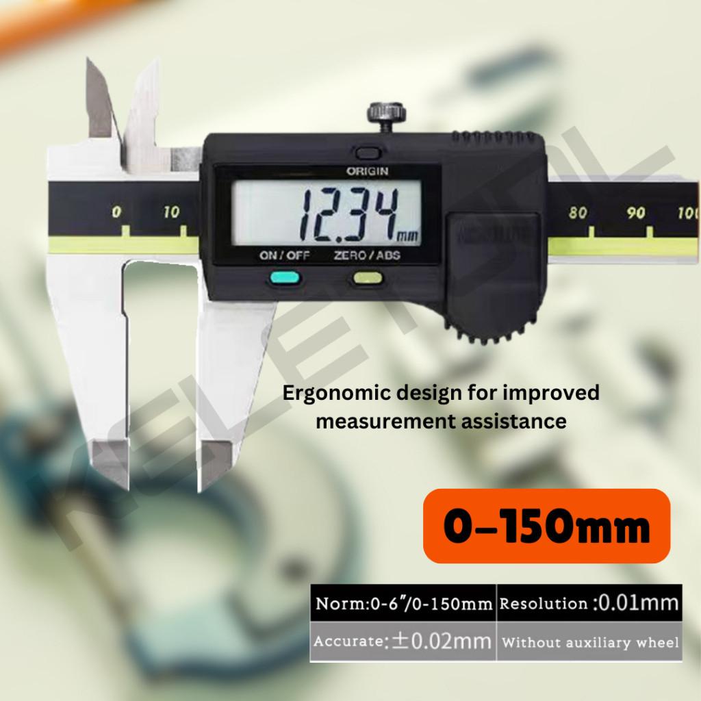 

Цифровой штангенциркуль с ЧПУ 150/200/300 мм, ЖК-дисплей, электронный штангенциркуль, измерительный штангенциркуль из нержавеющей стали 0-150mm