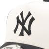 New Era Mesh MLB NY FREE SIZE 940AFTR NEYYAN TYPE OWHI BLK 261 9FORTYA-FRAME Cap, Typewriter, Off-White/Black,