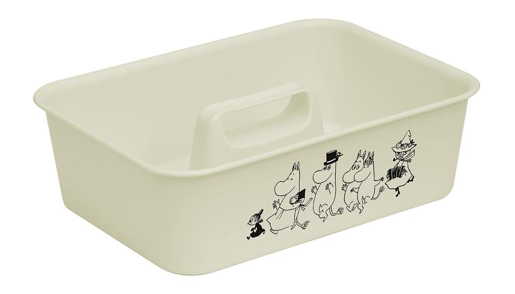 Trusco Moomin Tote White Order Tray, (Mail Only) MOKTLPE-W