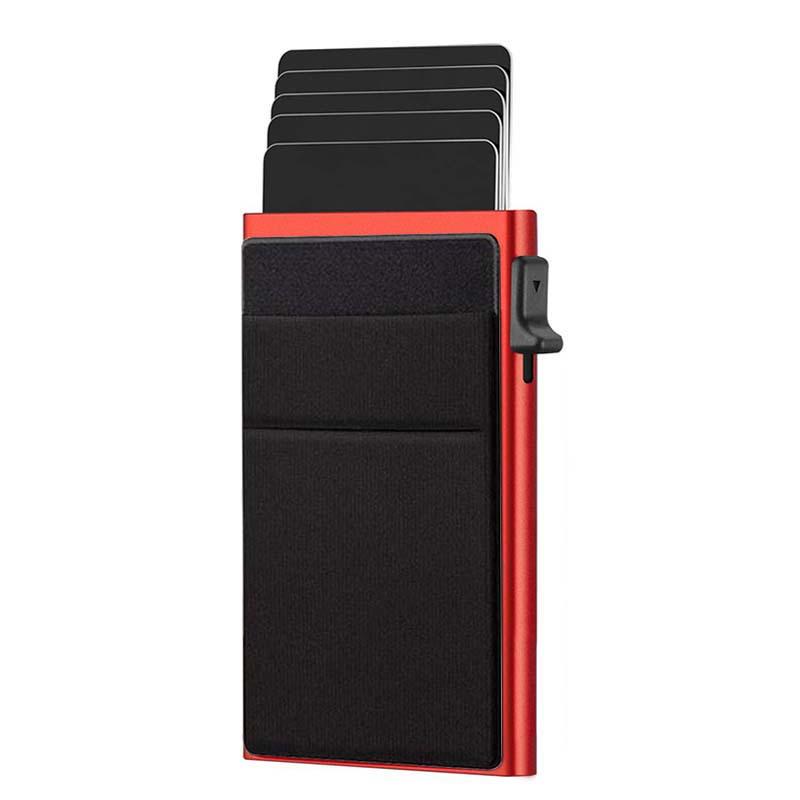 Men's RFID Blocking Metal Wallet & Card Holder