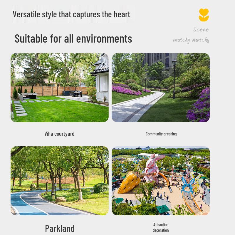 Sunflower Solar Waterproof Garden Stake Lights - Luminous Lawn and Landscape Flower Lights