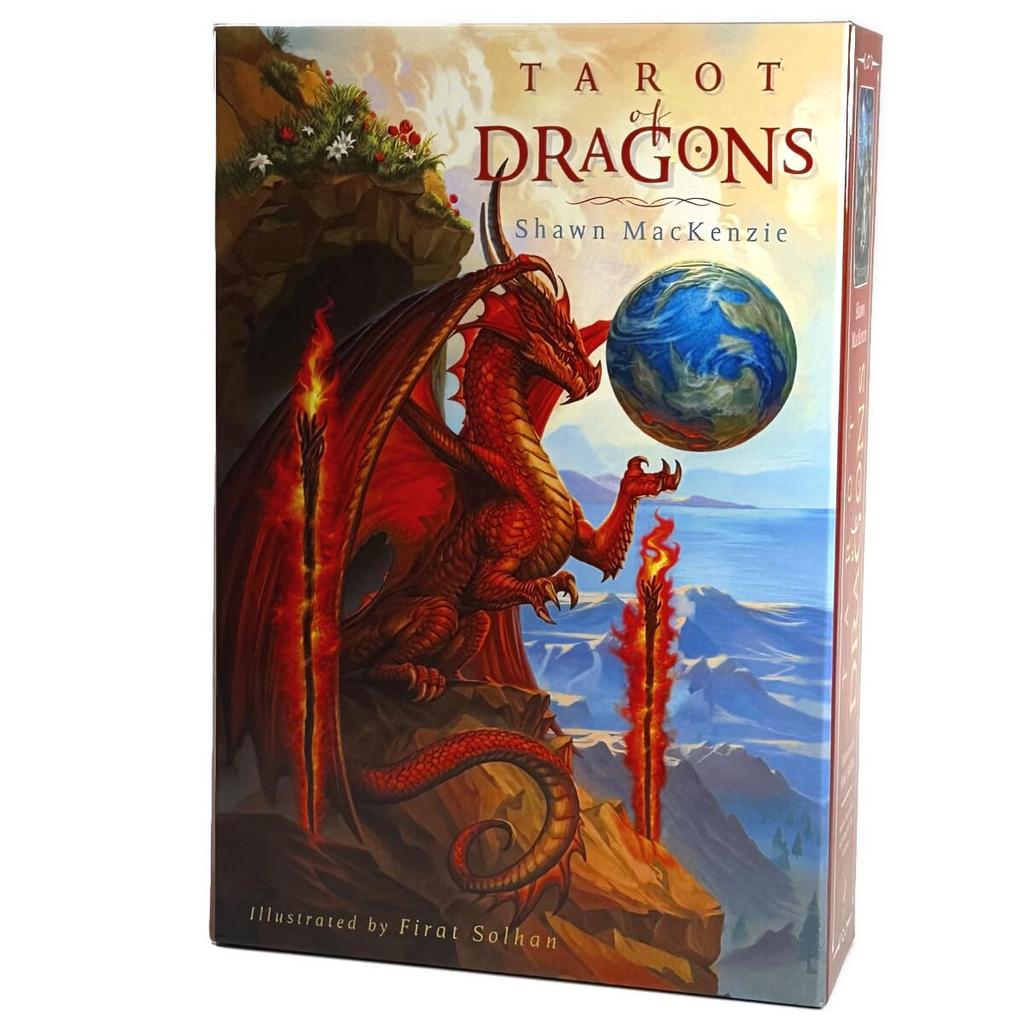 I.I.J Tarot of Dragons, Waite Edition, 78 Cards, Tarot Reading, with Japanese Instructions, Authentic Product