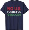 No US Funds for Genocide This Is Not a Watermelon T-Shirt