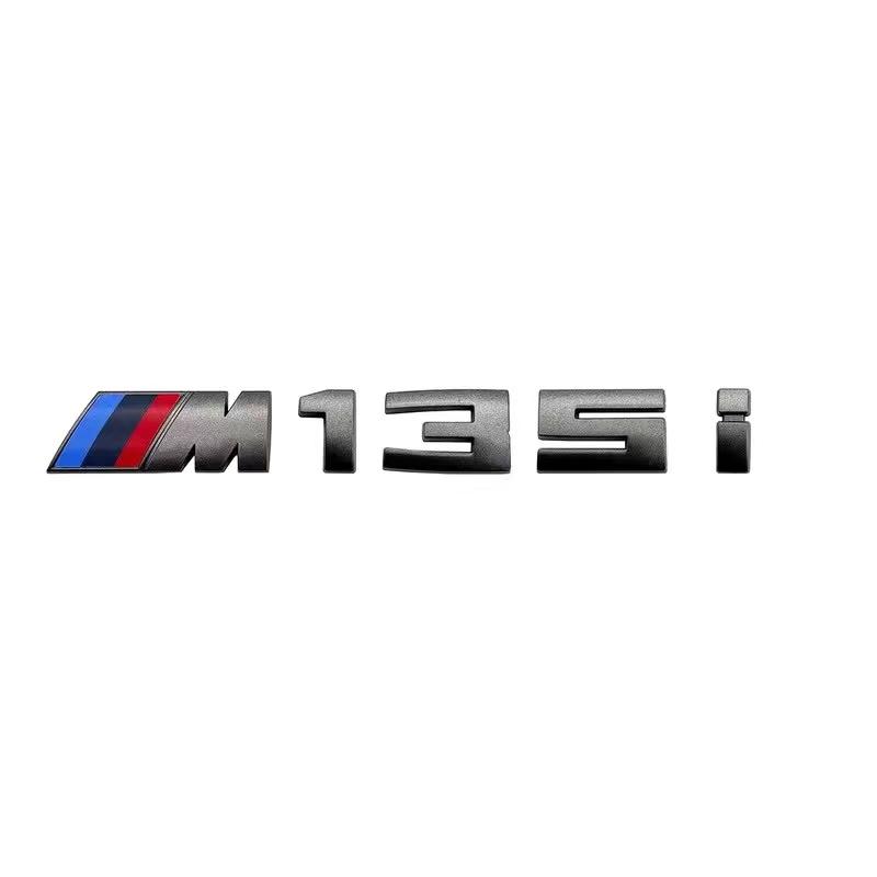 5,5 cm för M-logotyp ny grå ABS-dekal bakluckemärke för BMW M330i M340i M430i M440i M530i M540i M550i dekorationstillbehör.