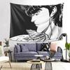 Fist Of The North Star Kenshiro  Tapestry Wall Hanging Aesthetic Home Decor Tapestries for Living Room Bedroom