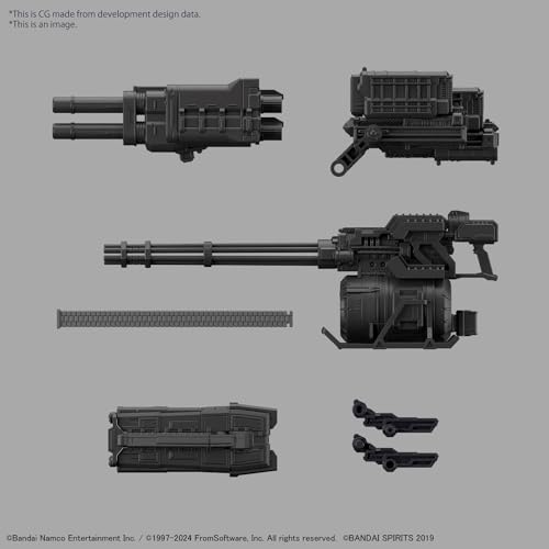 BANDAI SPIRITS 30MM ARMORED CORE VI FIRES OF RUBICON BALAM INDUSTRIES BD-011 MELANDER Liger Tail Pre-Colored Plastic Model Kit