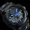   1270 Quartz Digital Electronic Men Watch Fashion Casual Outdoor Sports Male Wristwatch Dual Time Date Week Stopwatch Alarm 5  Waterproof Lumin