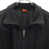 Puma Made In Japan Striped Pattern Track Jacket M Black Jersey Men's Used