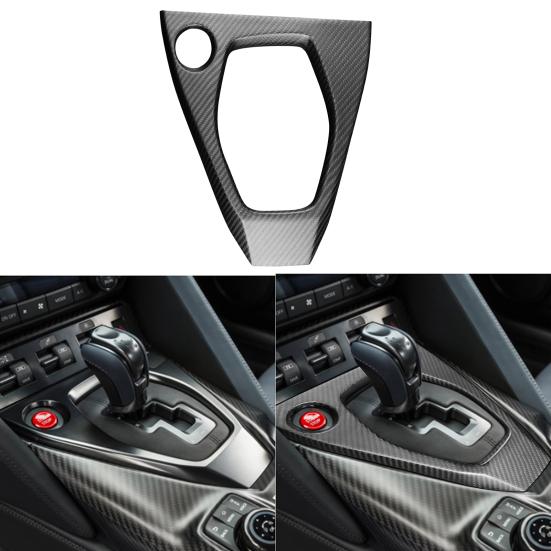 

Gear Shift Panel Fiber Matt Self-adhesive Carbon Cover Car Panel Sticker Left