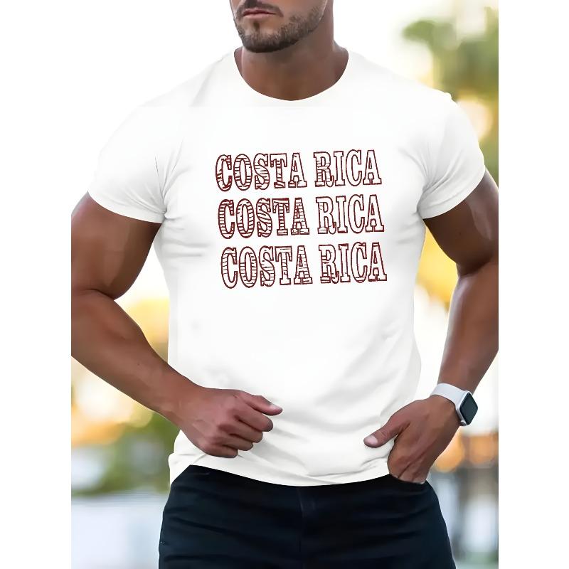 Men's T-Shirt - "Football is Everything" Soccer Print Short Sleeve Round Neck Casual Wear, Breathable Summer Top for Training, Everyday