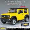 1:24 Suzuki Jimny SUV Tout-Terrain Modèle Réduit en Alliage Métal Moulé Sous Pression Véhicule Son & Lumière Collection Présentoir Hobby Décoration Cadeaux Pour Garçon