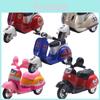 Alloy Lady Motorcycle Sheep Model Display Box 143 Scale, Powerful Return Function, Multi-functional, 107*4cm