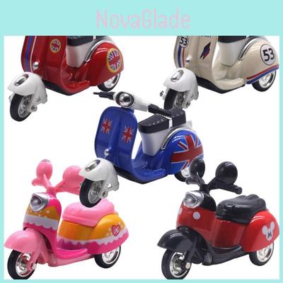 Alloy Lady Motorcycle Sheep Model Display Box 143 Scale, Powerful Return Function, Multi-functional, 107*4cm